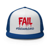 #BEWRONG Trucker Hat for a Unique Style