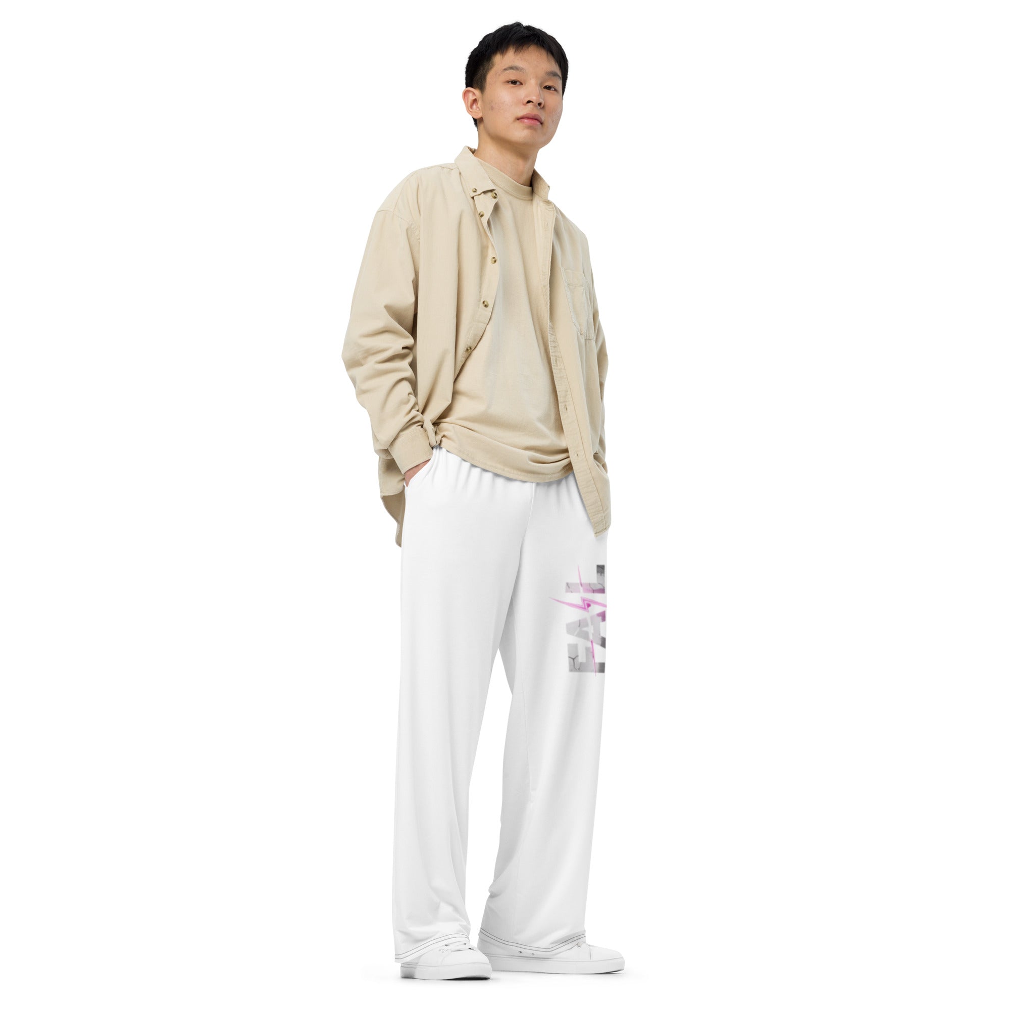 Pantaloni Larghi Unisex “Chill Mode” 😎 | FAIL Streetwear – Comfort da Pigiama, Stile da Strada - FAIL Streetwear