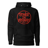 "POWER IN MISTAKES" Streetwear Hoodie 🔴 | FAIL – Manifesto of Courage and Style