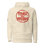 "POWER IN MISTAKES" Streetwear Hoodie 🔴 | FAIL – Manifesto of Courage and Style