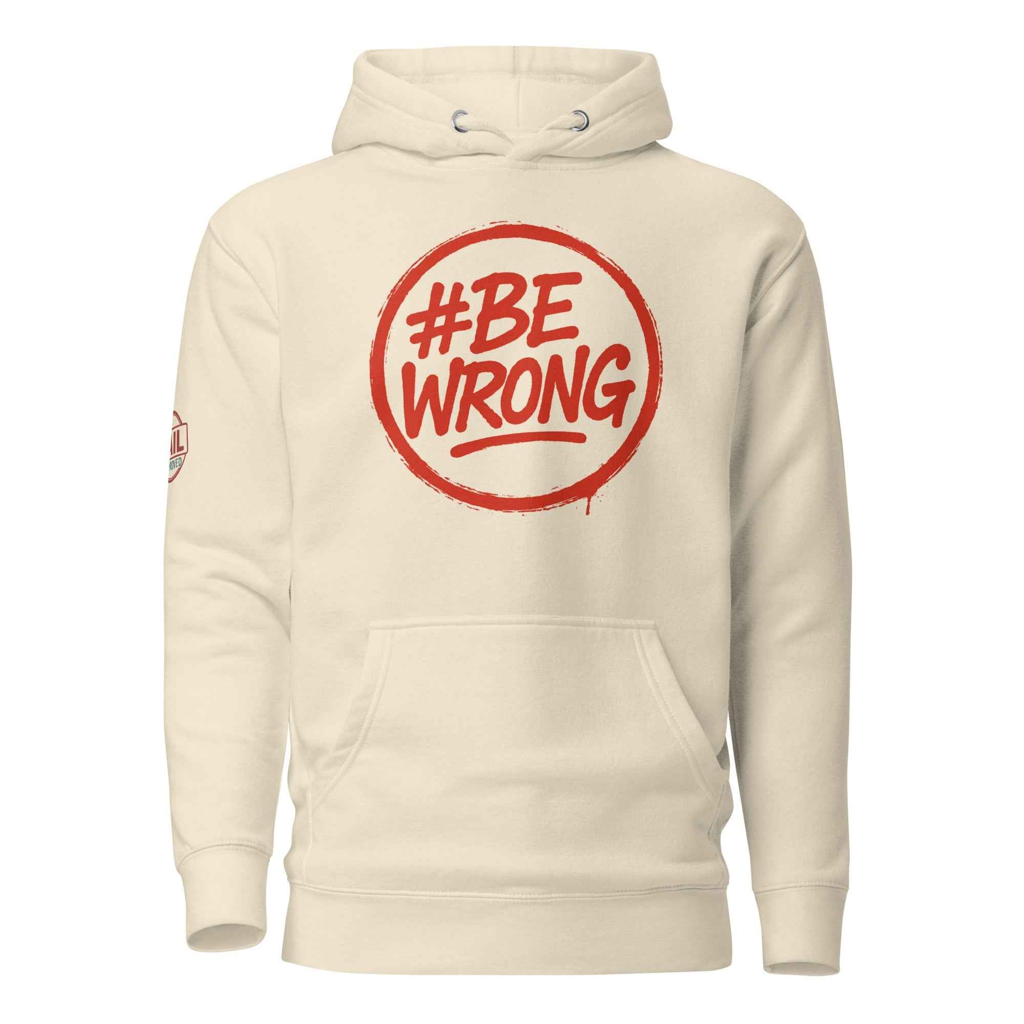 Felpa Bewrong Streetwear 🔴 | FAIL – Cotone Premium, Comfort e Stile