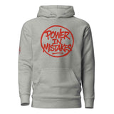 "POWER IN MISTAKES" Streetwear Hoodie 🔴 | FAIL – Manifesto of Courage and Style
