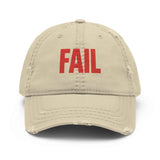 FAIL Vissuto “Distressed Dad Hat” Cap – Distressed Style, Street Soul