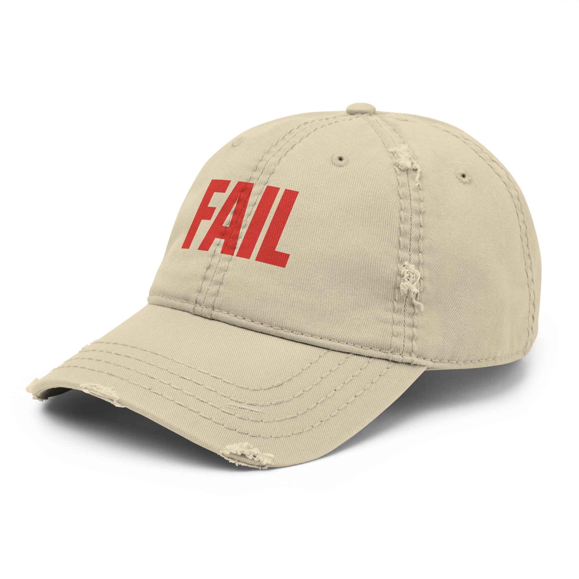 Cappellino FAIL Vissuto “Distressed Dad Hat” – Stile vissuto, anima street