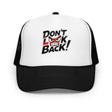 Don't Look Back foam trucker hat! 🧢🔥