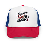 Don't Look Back foam trucker hat! 🧢🔥