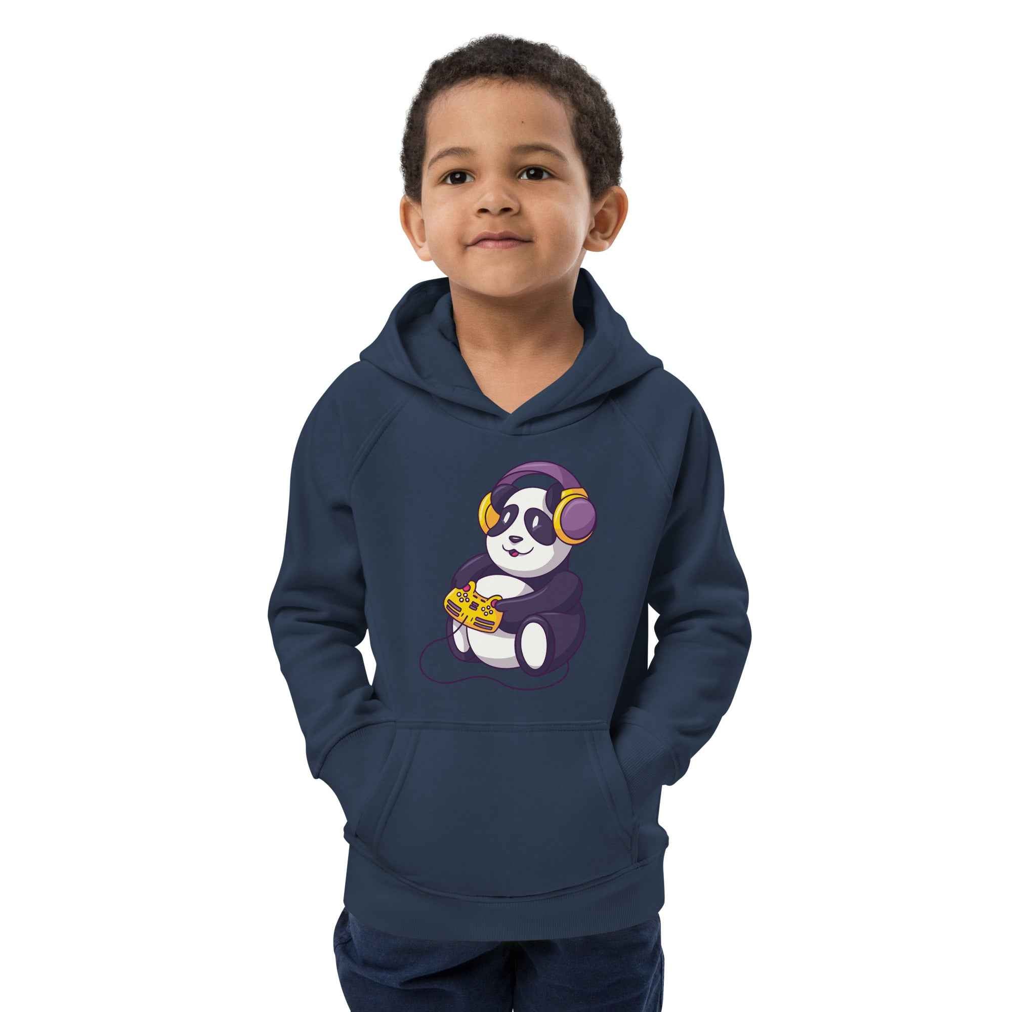 Felpa con cappuccio ecologica per ragazzi - Comfort e Stile Sostenibile