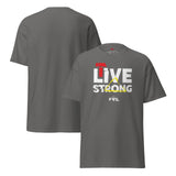 Unisex LIVE STRONG T-shirt – Vibrant colors