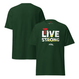 Unisex LIVE STRONG T-shirt – Vibrant colors