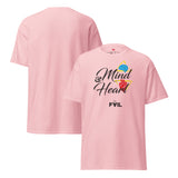 Unisex T-shirt MIND & HEART – Light colors