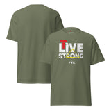 Unisex LIVE STRONG T-shirt – Vibrant colors