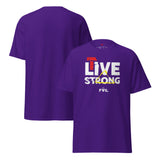 Unisex LIVE STRONG T-shirt – Vibrant colors