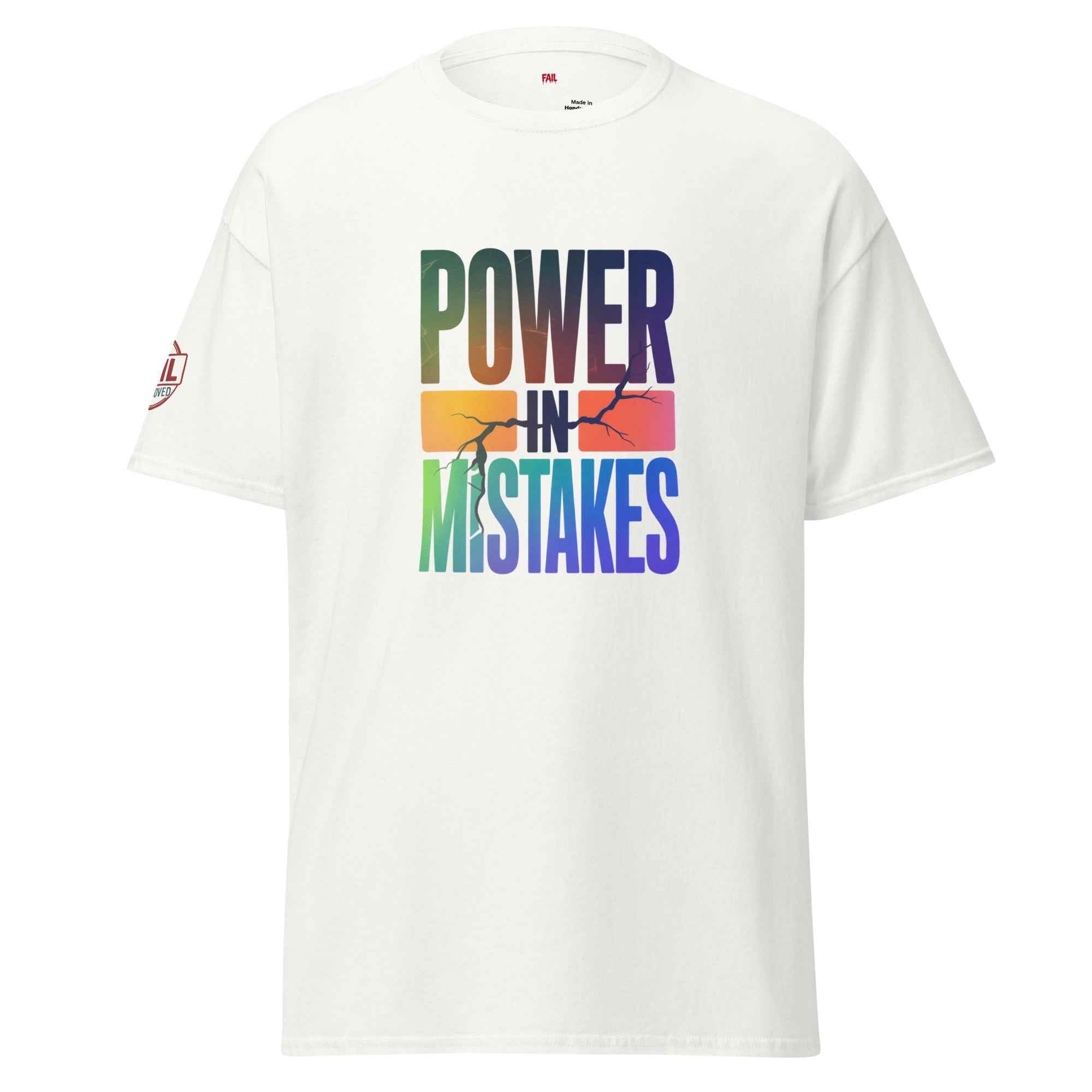 Maglietta Classica Unisex 👕 #PowerInMistakes | FAIL – Streetwear, Stile & Forza negli Errori